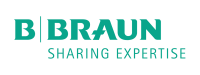 Das Logo des Medizintechnikunternehmens B. Braun.